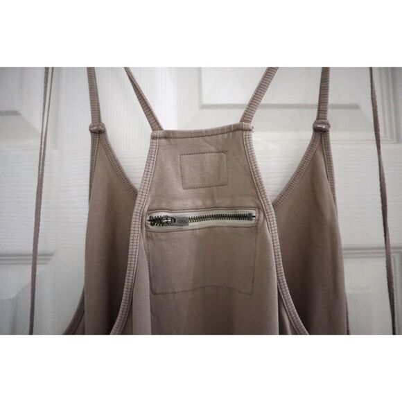 Free People Movement OB1239677 Women's Sz Small Light Brown Hot Shot Jumpsuit - Picture 6 of 13